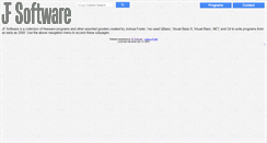 Desktop Screenshot of jfsoftware.com